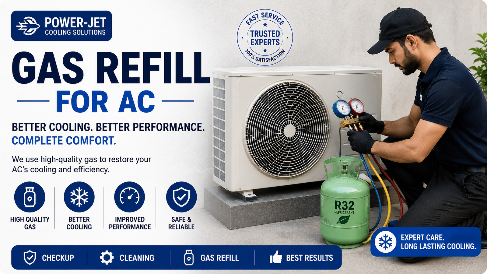 AC Gas Refill